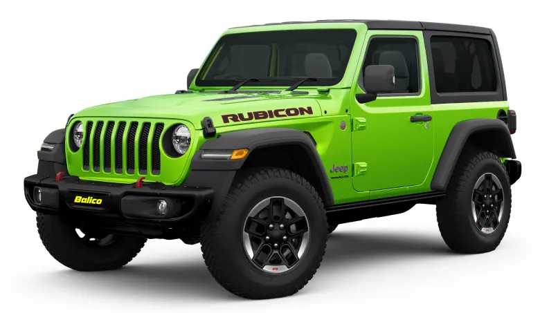 Jeep Rubicon Green